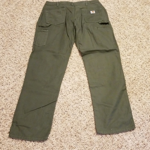 Carhartt relaxed fit canvas carpenter jean 12x32 - Picture 2 of 3